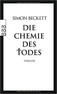 Buchcover Chemie des Todes von Simon Beckett - Thriller